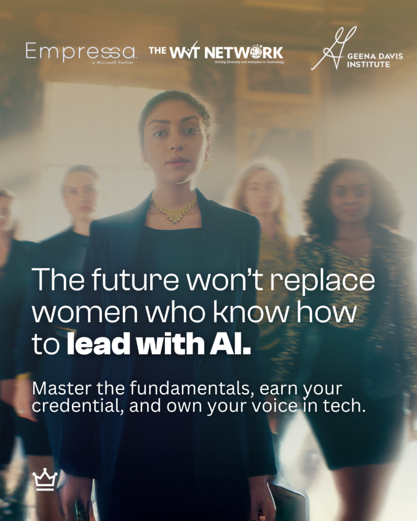 The future won't replace women who know how to lead with AI